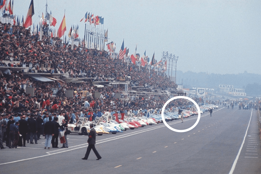 LE MANS 1969 JACKY ICKX #1